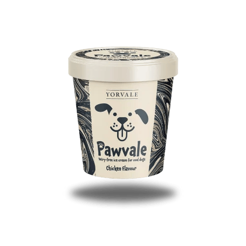 Chicken Flavoured Pawvale Ice Cream For Dogs
