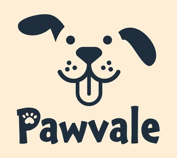 Pawvale canine ice cream brand logo