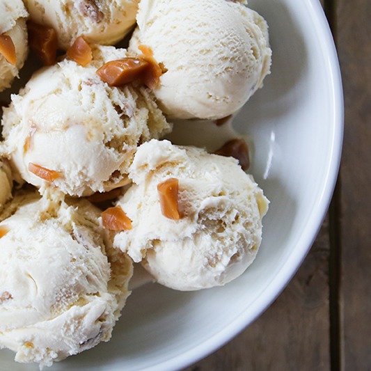 Yorvale English Butter Toffee Ice Cream