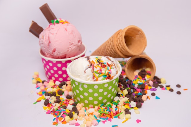 Exciting ice flavours being pushed by an ice cream parlour to gain more customers
